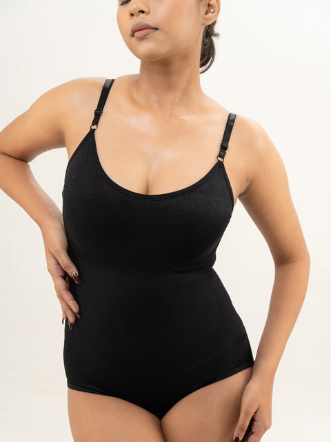 Havana Black Contour Bodysuit